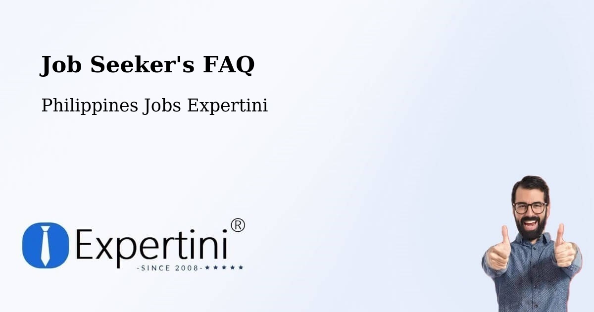 Job Seeker FAQ – Medellin - Philippines Jobs Expertini